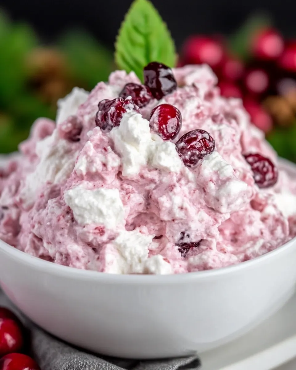 Easy Cranberry Fluff