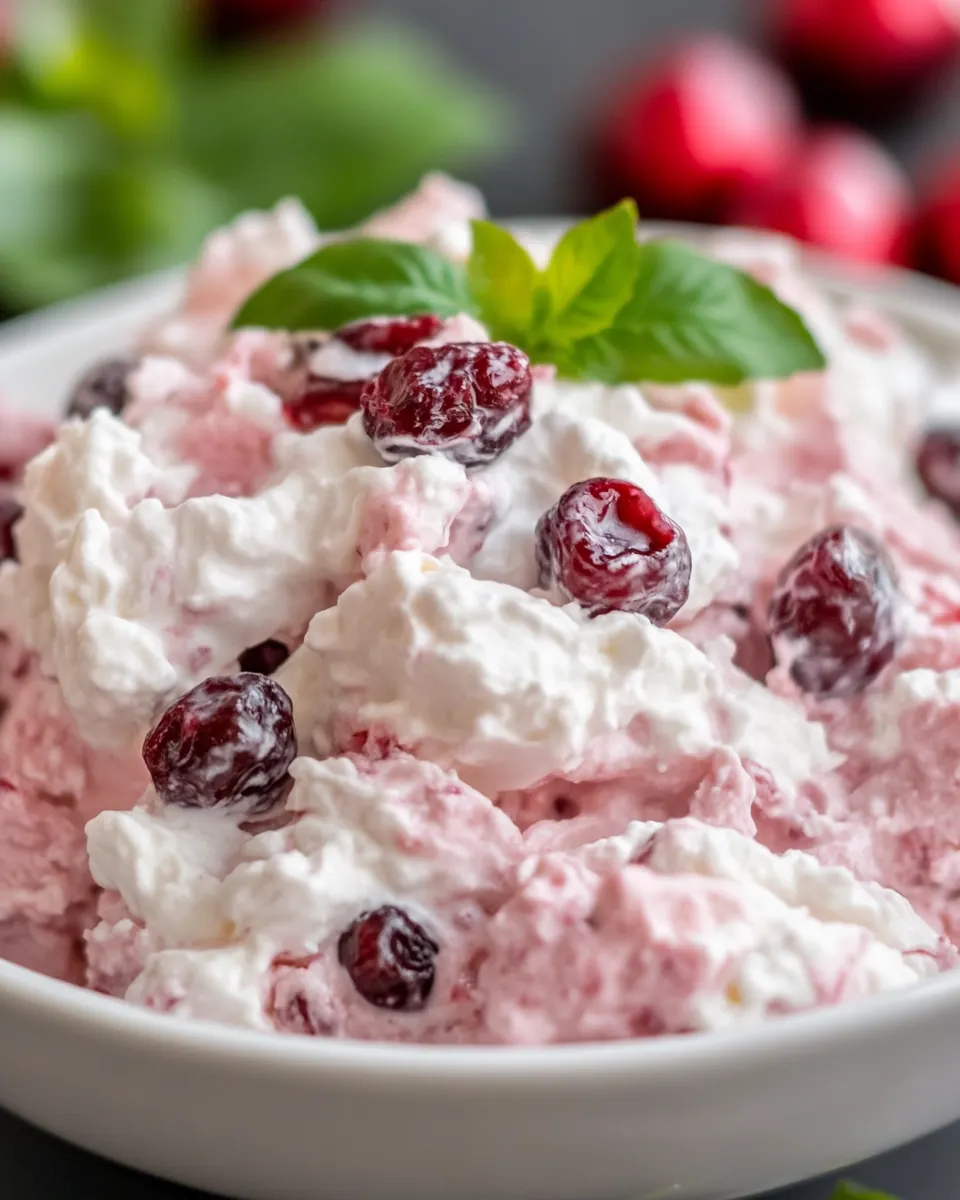 Easy Cranberry Fluff