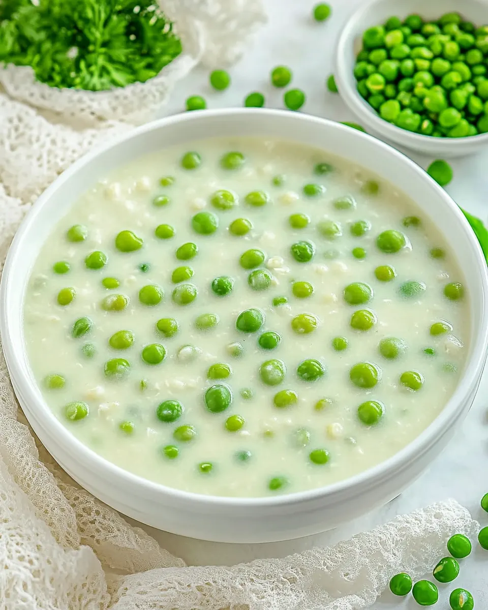 Easy Creamed Peas