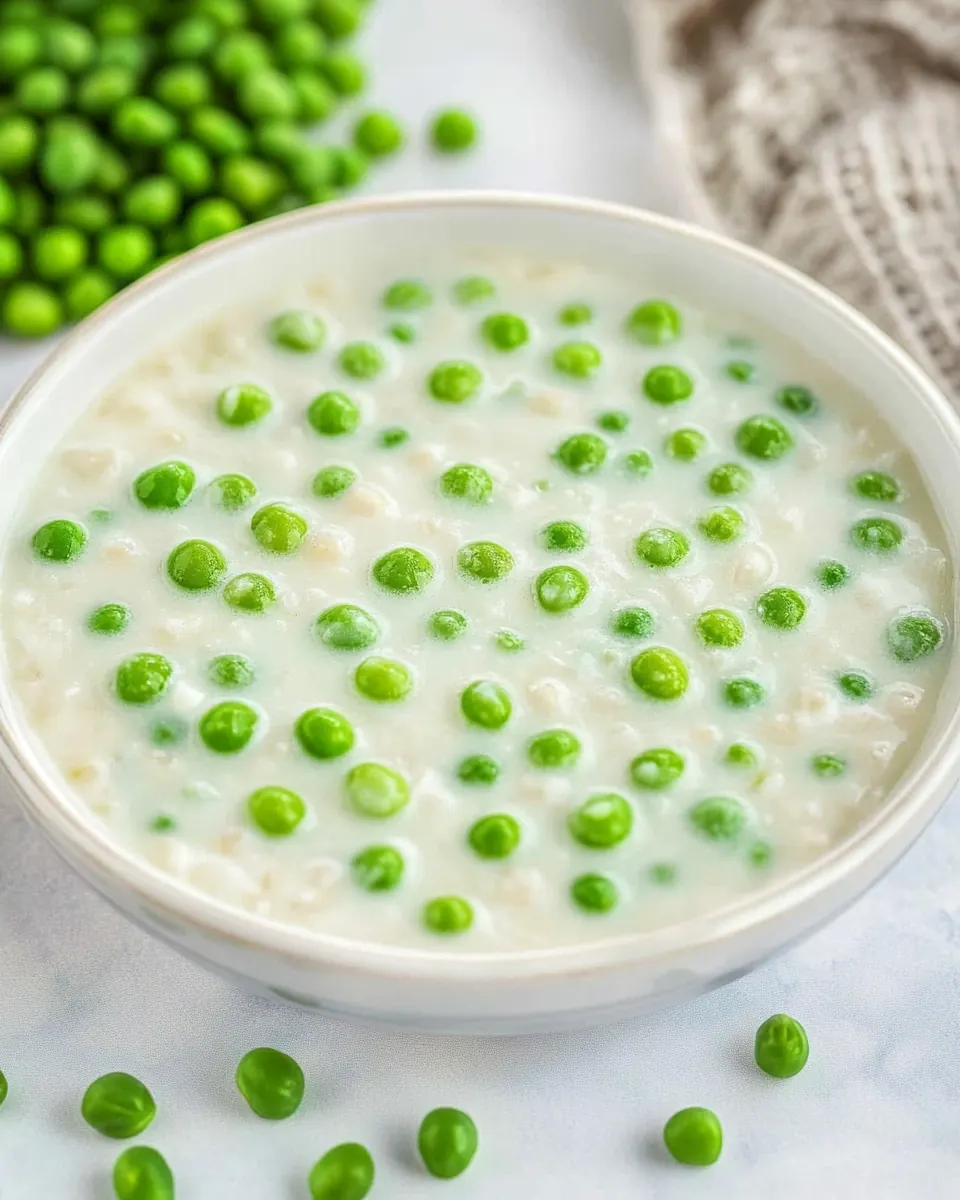 Easy Creamed Peas
