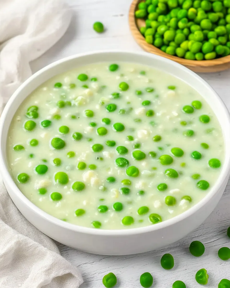 Easy Creamed Peas