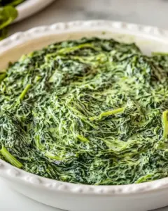 Easy Creamed Spinach Recipe