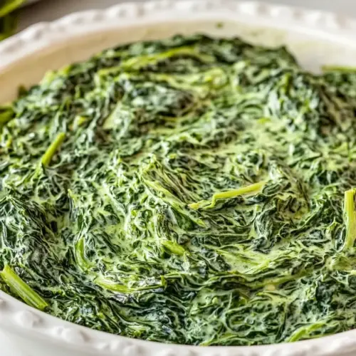 Easy Creamed Spinach Recipe