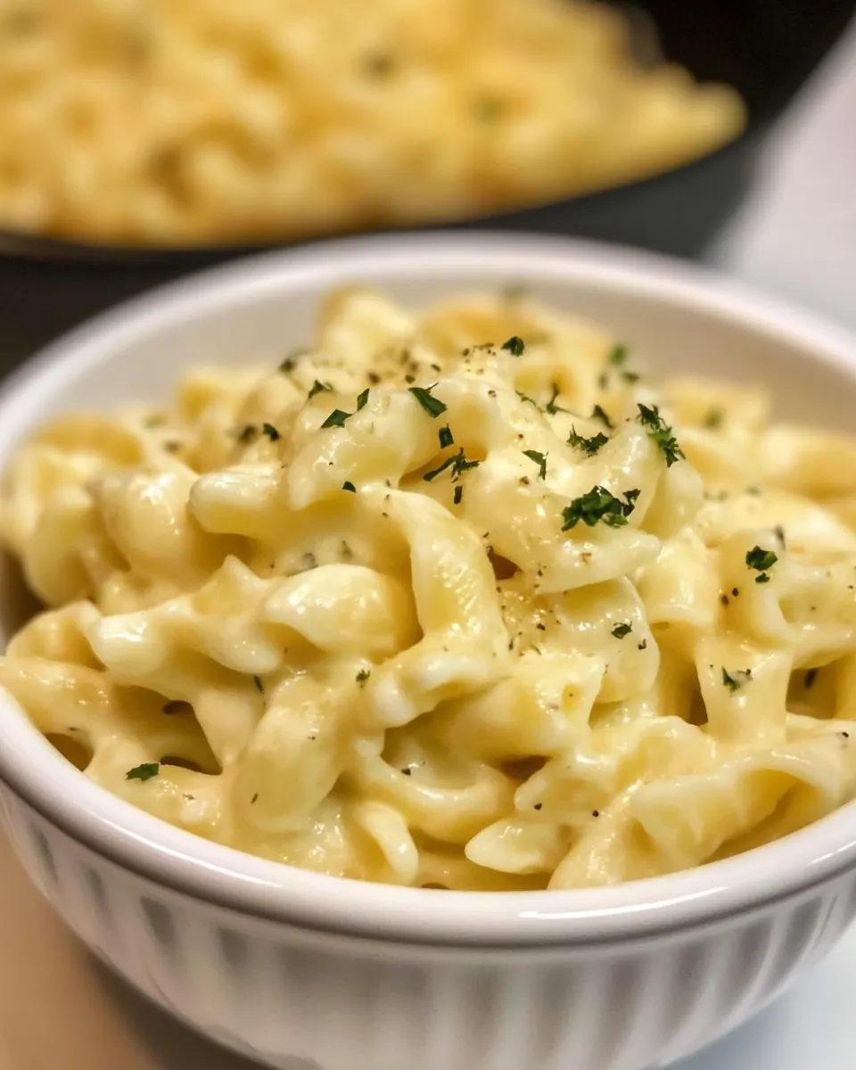 Easy Creamy Four Cheese Pasta