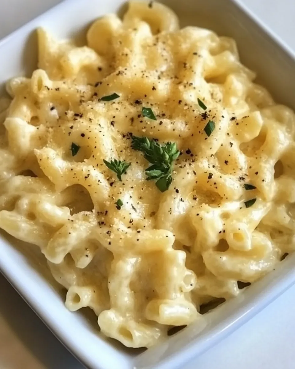 Easy Creamy Four Cheese Pasta