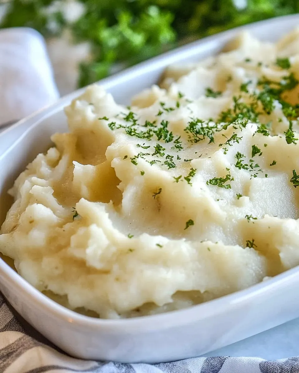Easy Crockpot Mashed Potatoes