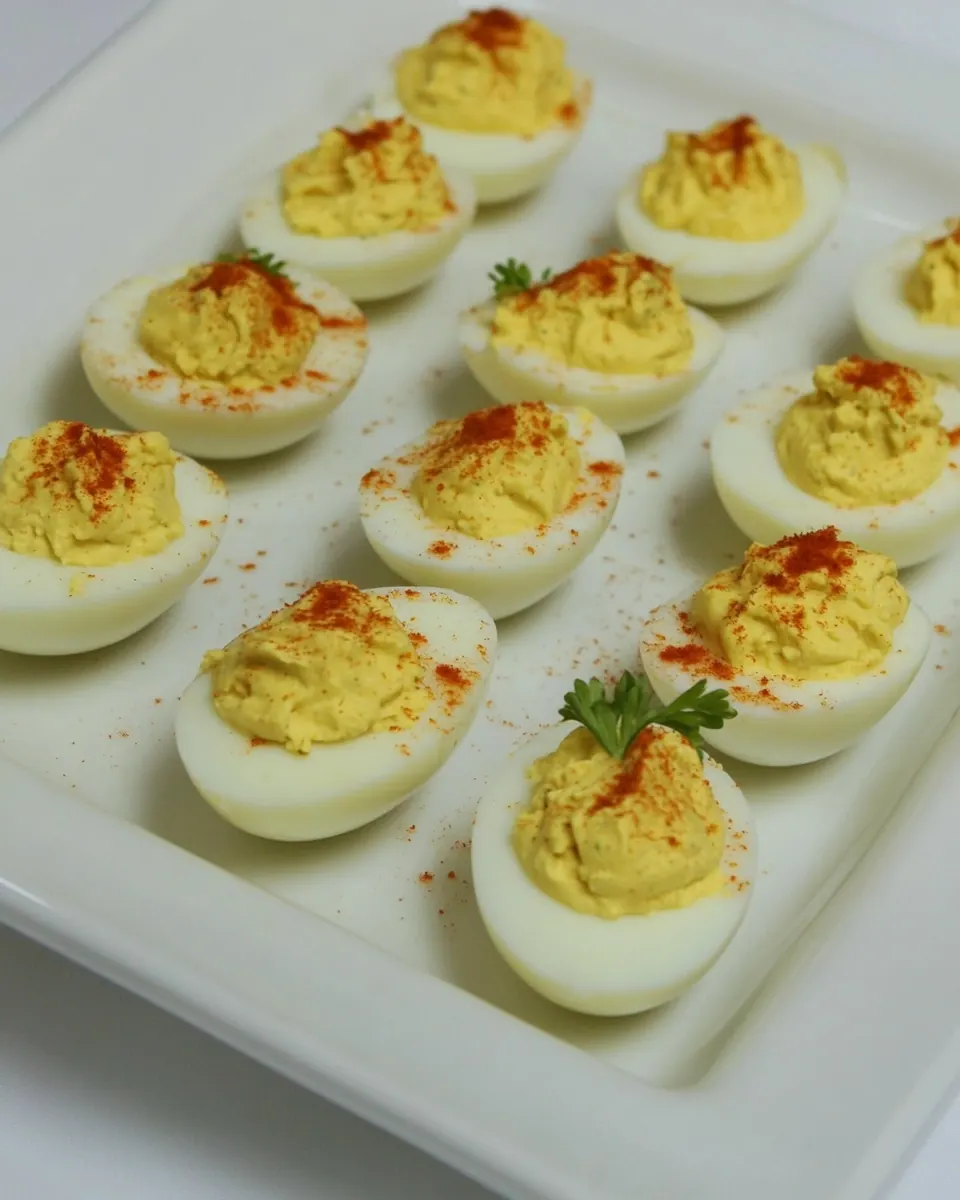 Easy Deviled Eggs Recipe