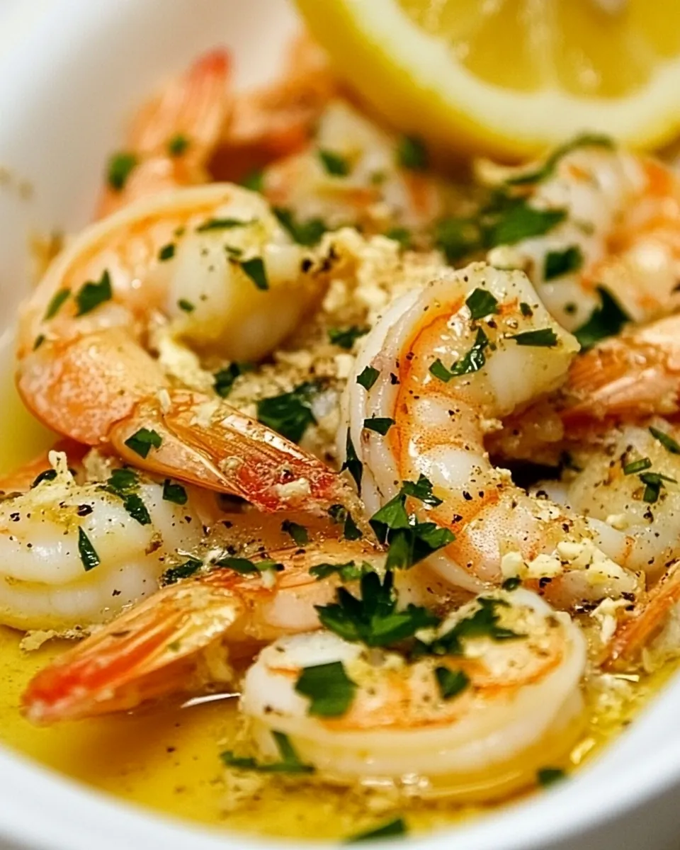 Easy Garlic and Lemon Shrimp