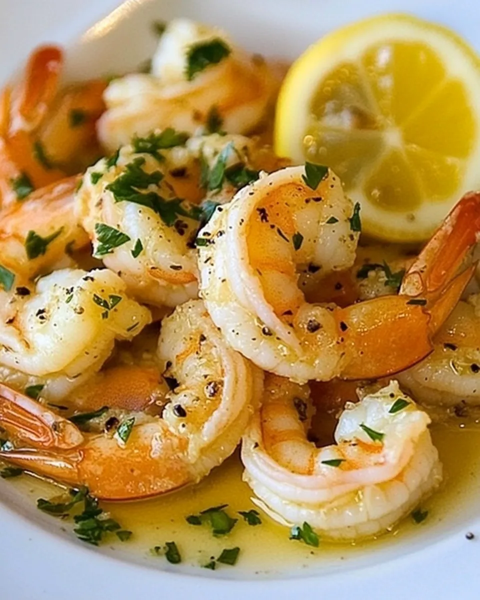 Easy Garlic and Lemon Shrimp