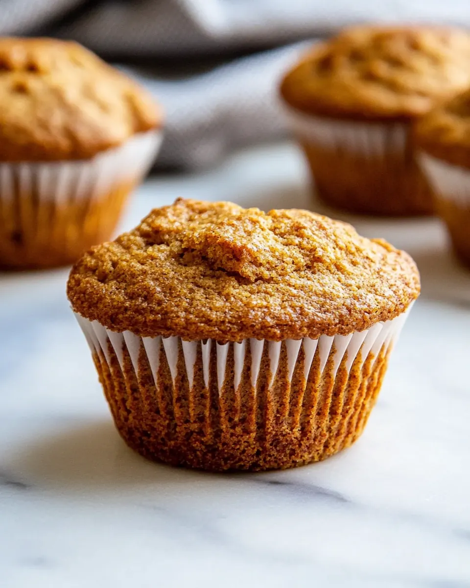 Easy Gluten Free Pumpkin Muffins with Almond Flour