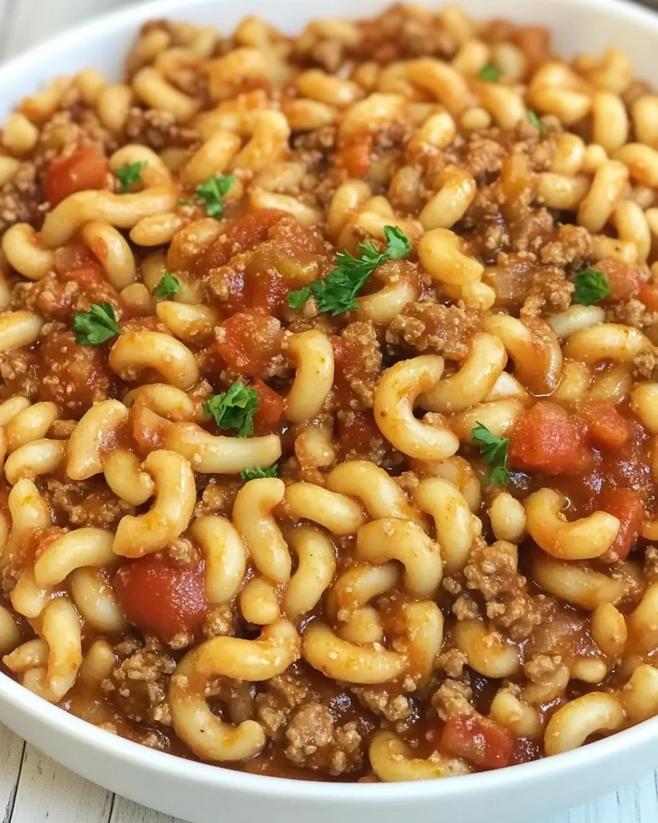 Easy Goulash Recipe