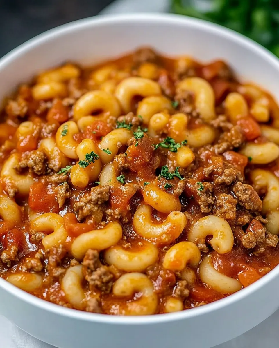 Easy Goulash Recipe