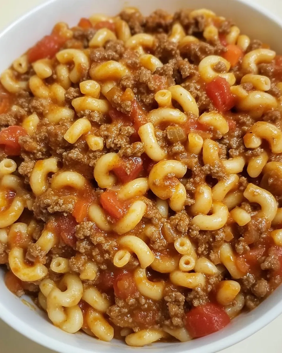 Easy Goulash Recipe