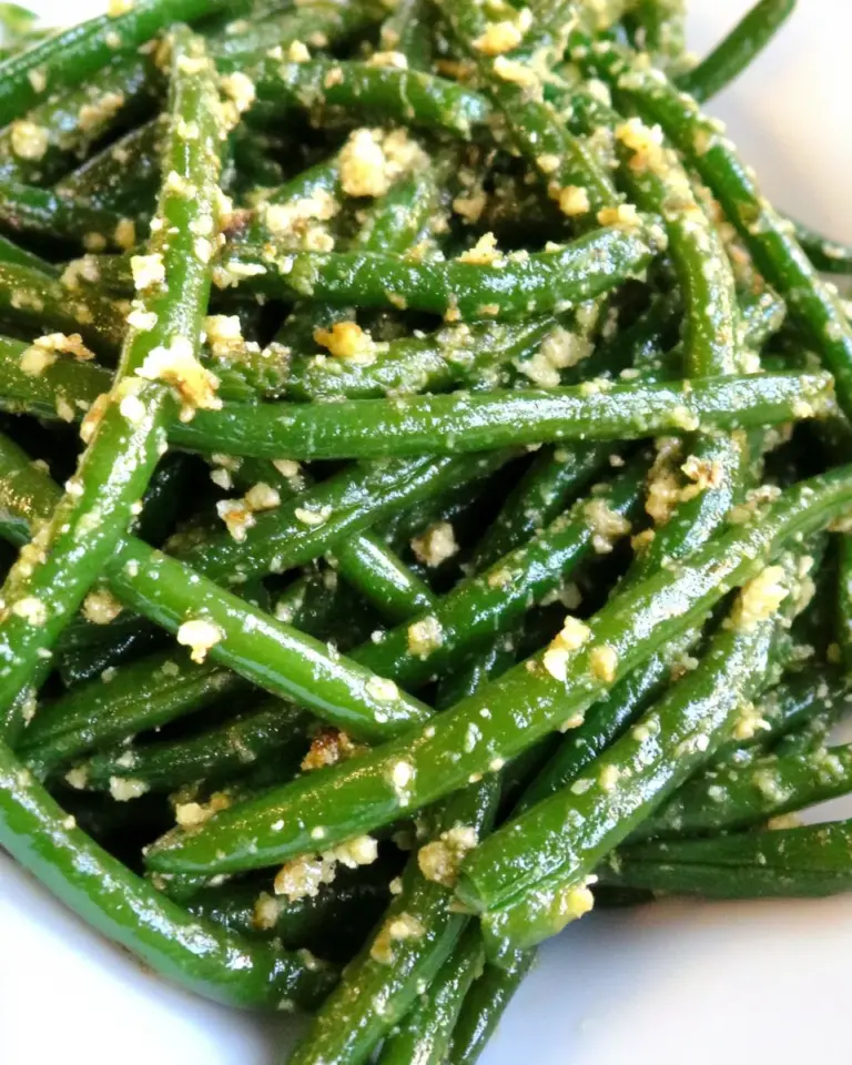 Easy Green Beans Gremolata Side Dish