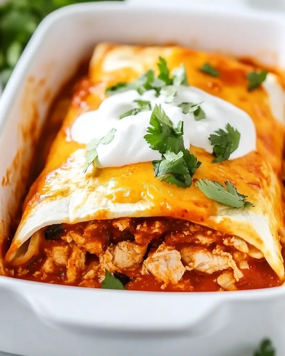 Easy Ground Turkey Enchiladas