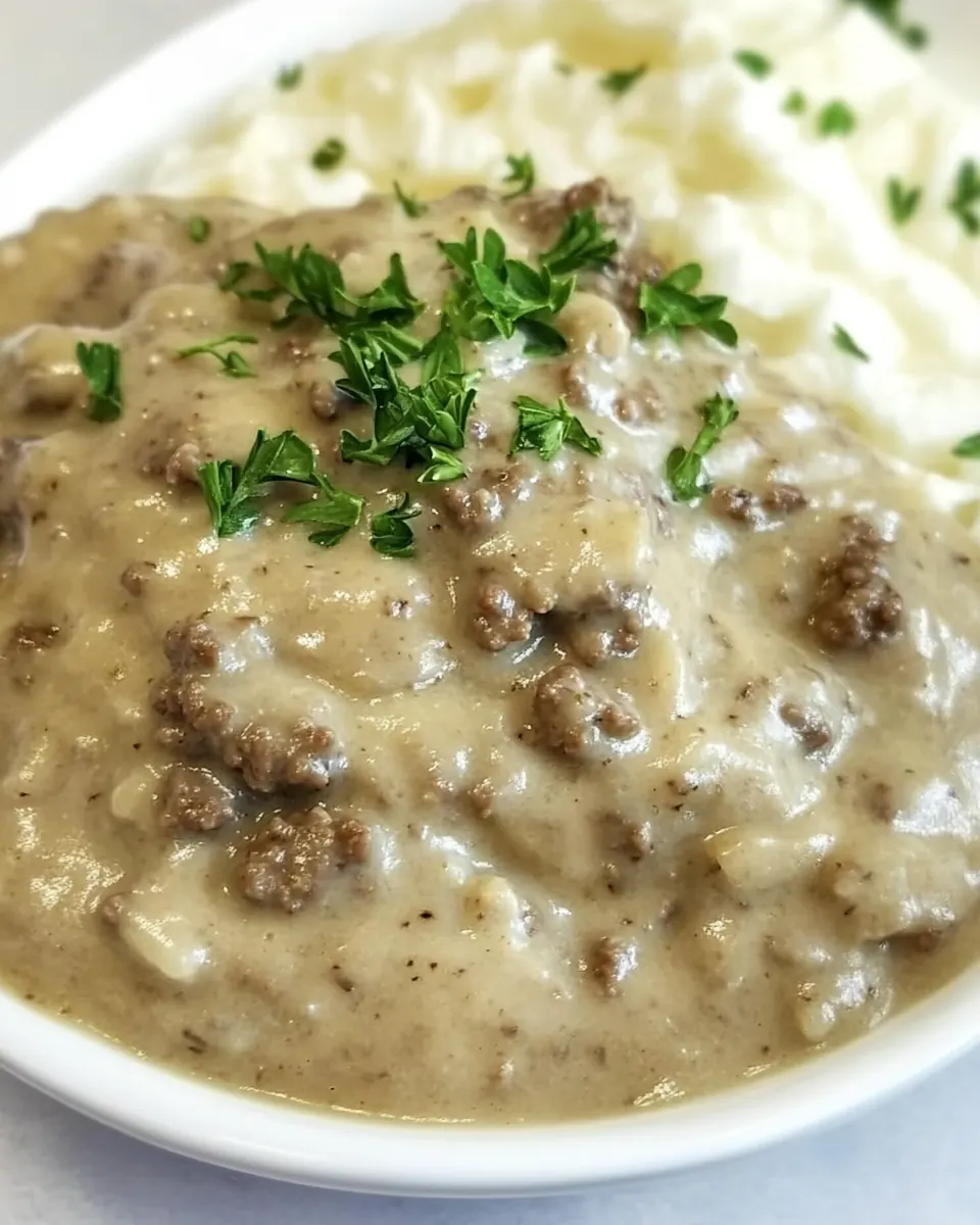Easy Hamburger Gravy Recipe