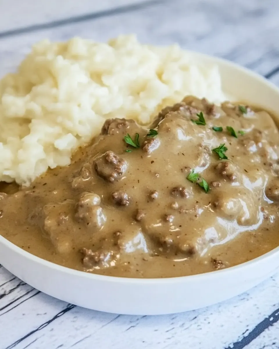 Easy Hamburger Gravy Recipe