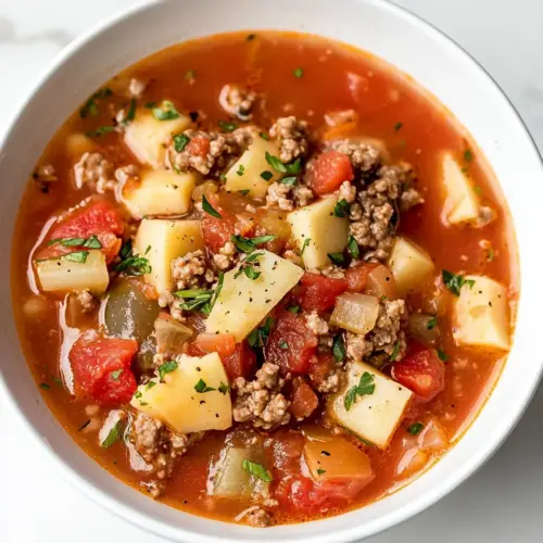 Easy Hamburger Soup
