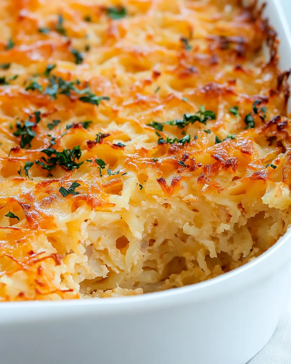 Easy Hashbrown Casserole