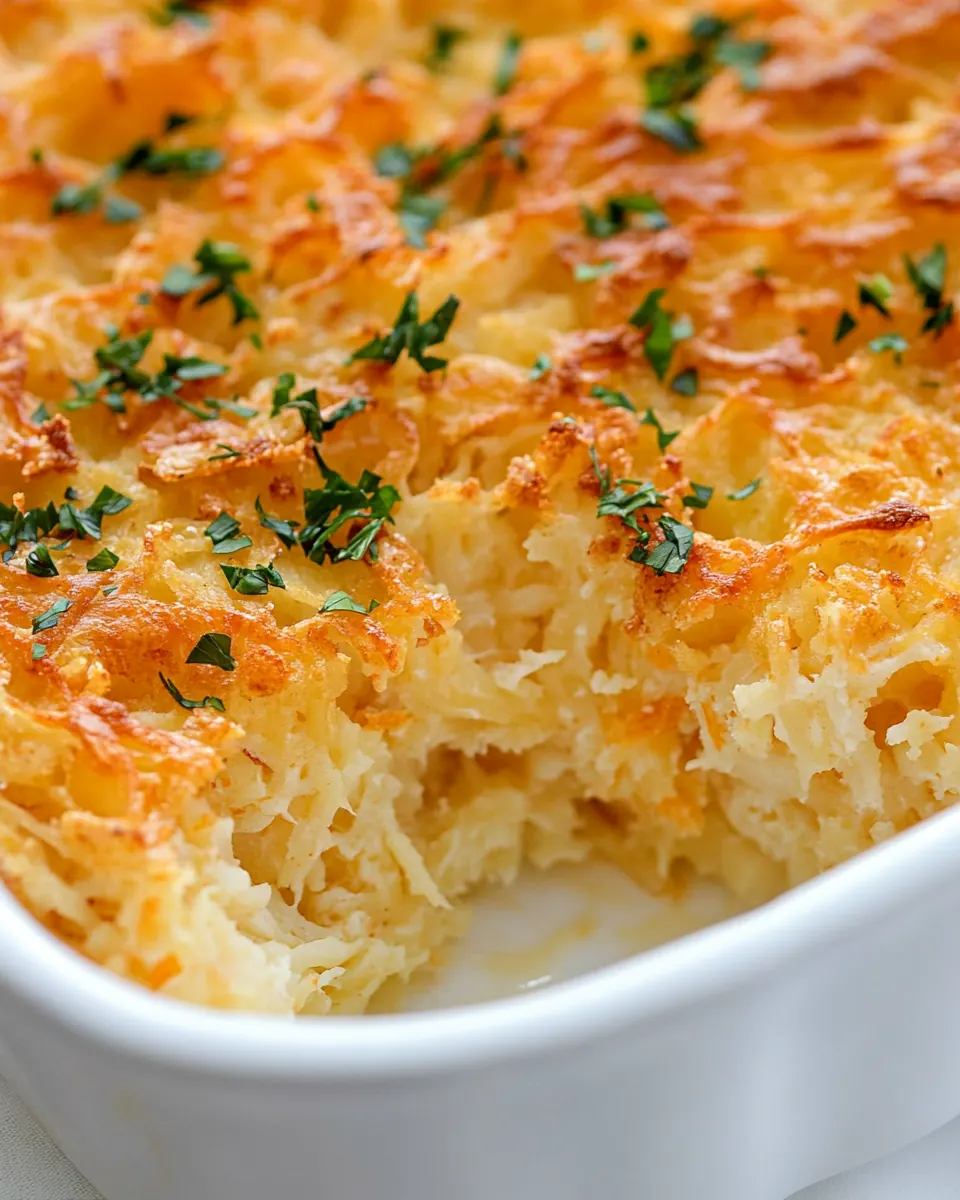 Easy Hashbrown Casserole