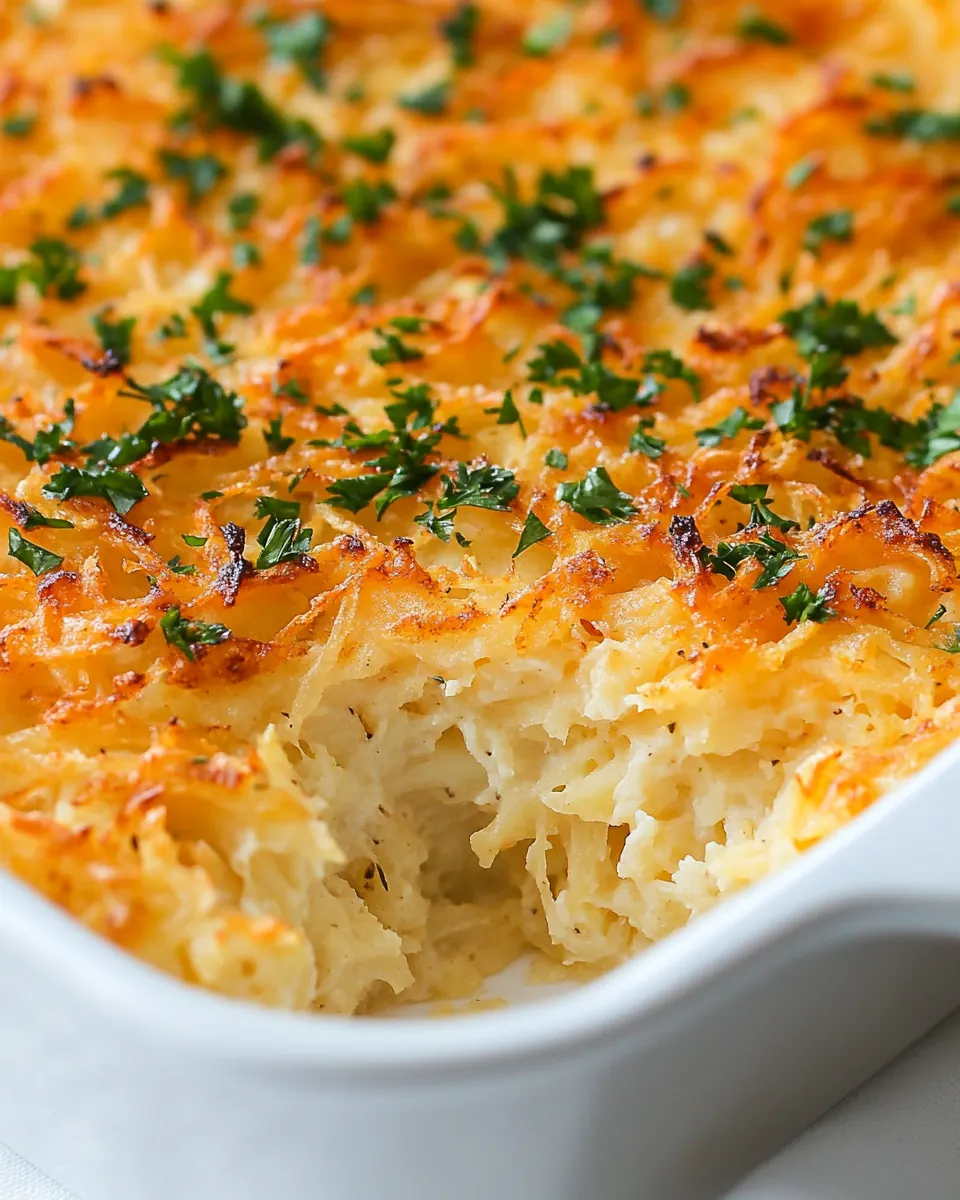 Easy Hashbrown Casserole