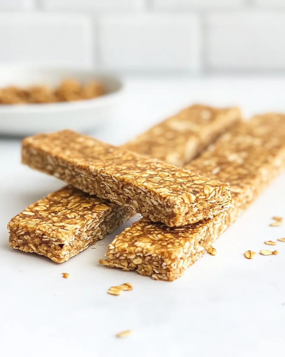 Easy Homemade Granola Bars