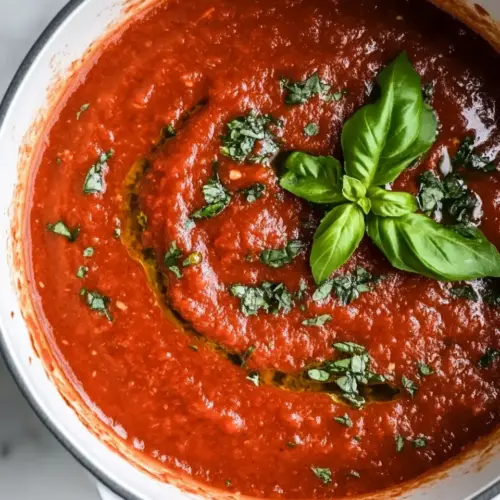 Easy Homemade Tomato Sauce