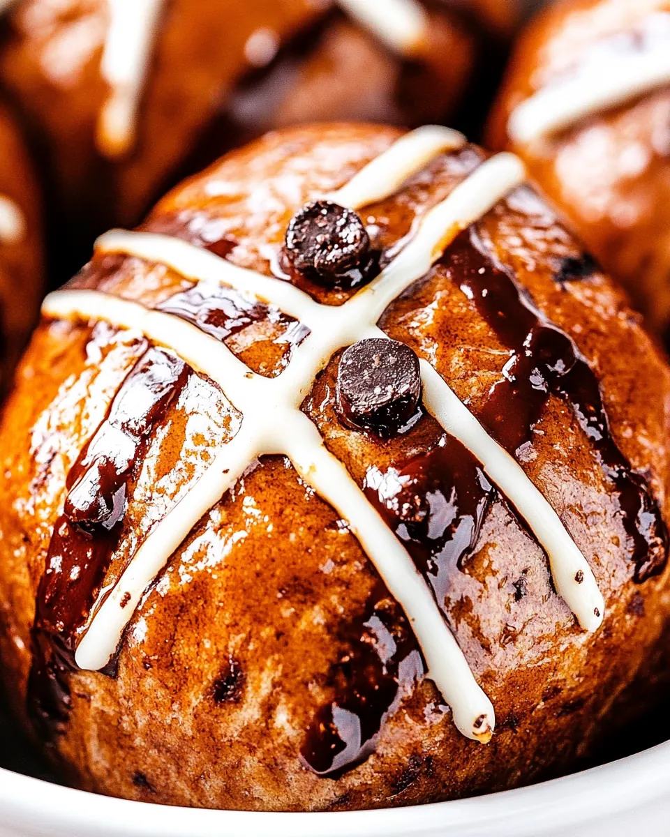 Easy Hot Cross Buns