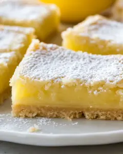 Easy Lemon Bar Recipe