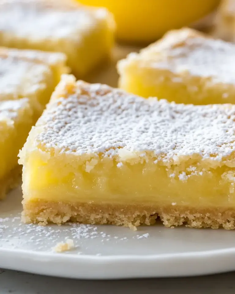 Easy Lemon Bar Recipe