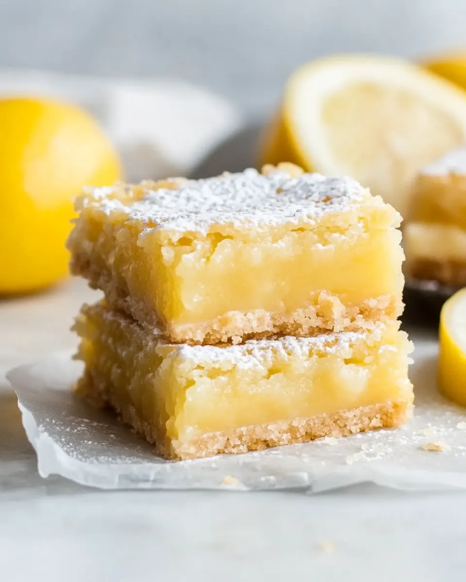 Easy Lemon Bars