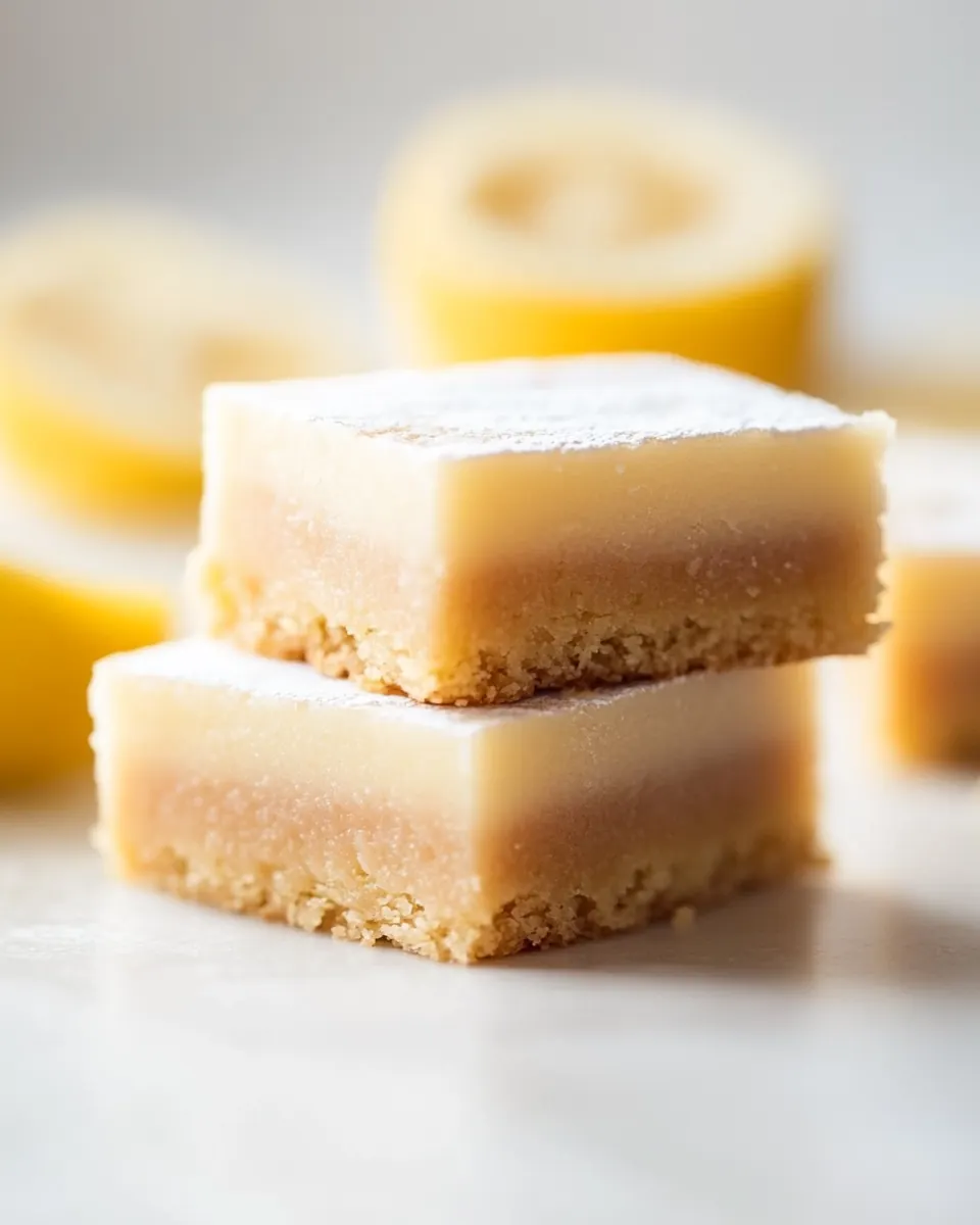 Easy Lemon Brownies