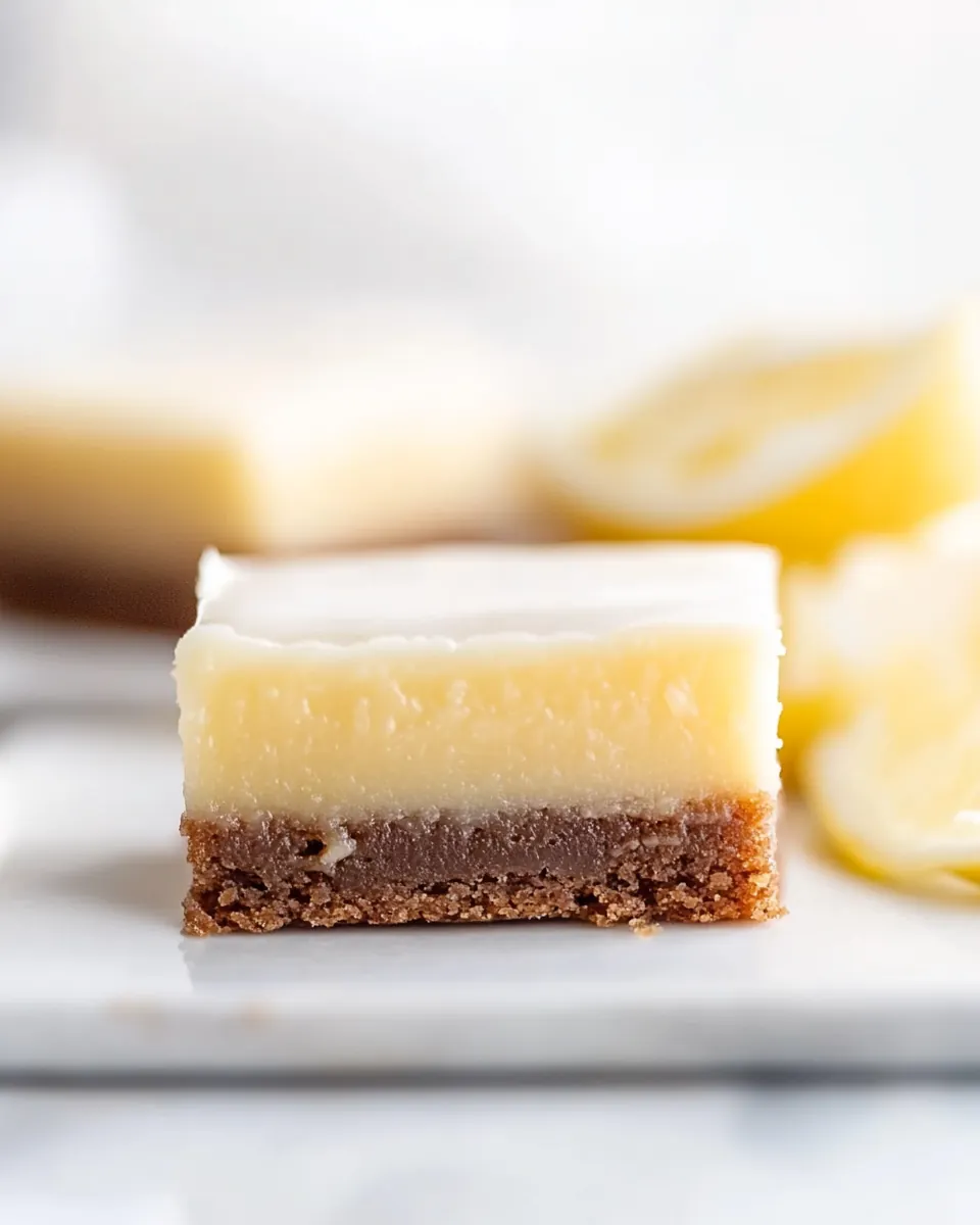 Easy Lemon Brownies