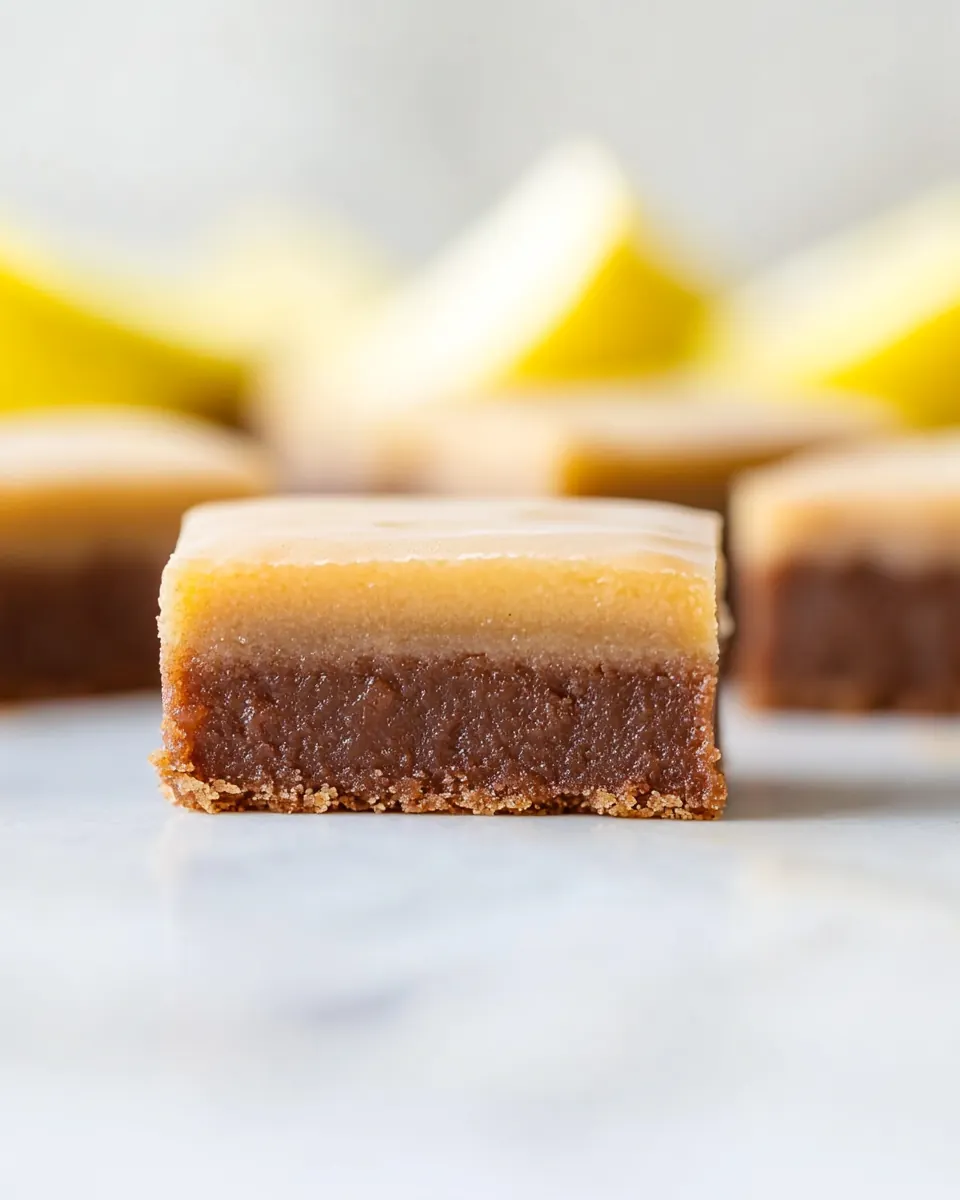 Easy Lemon Brownies