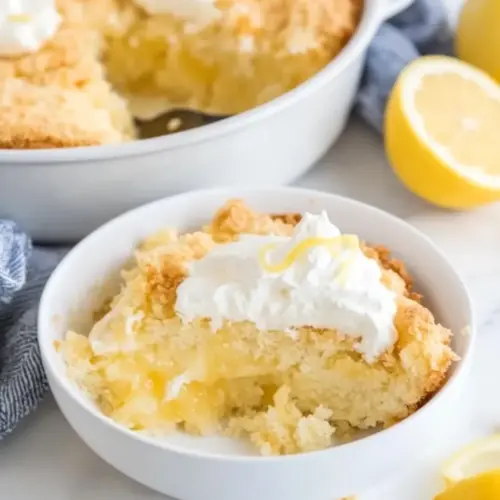 Easy Lemon Dump Cake