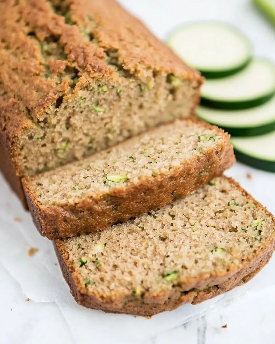 Easy Low Sugar Zucchini Bread