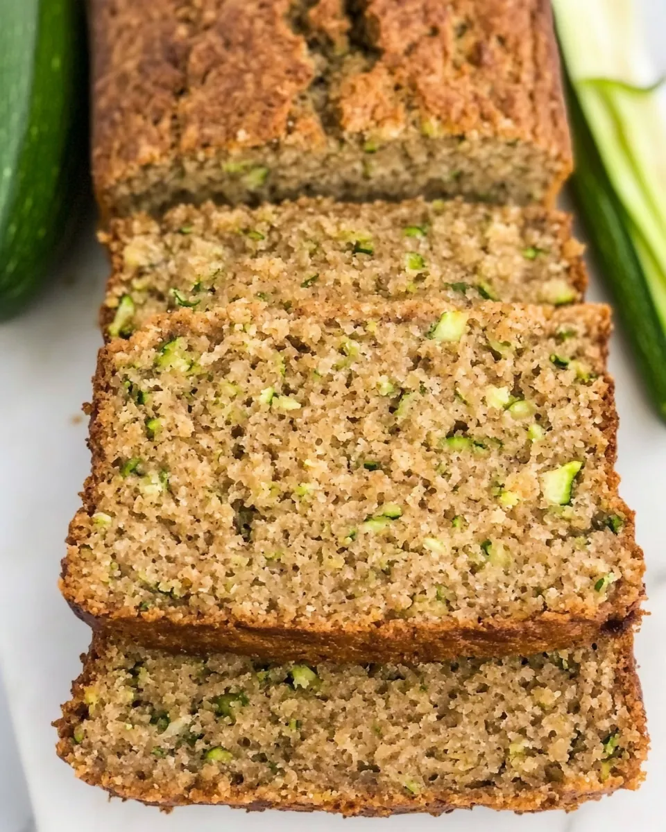 Easy Low Sugar Zucchini Bread