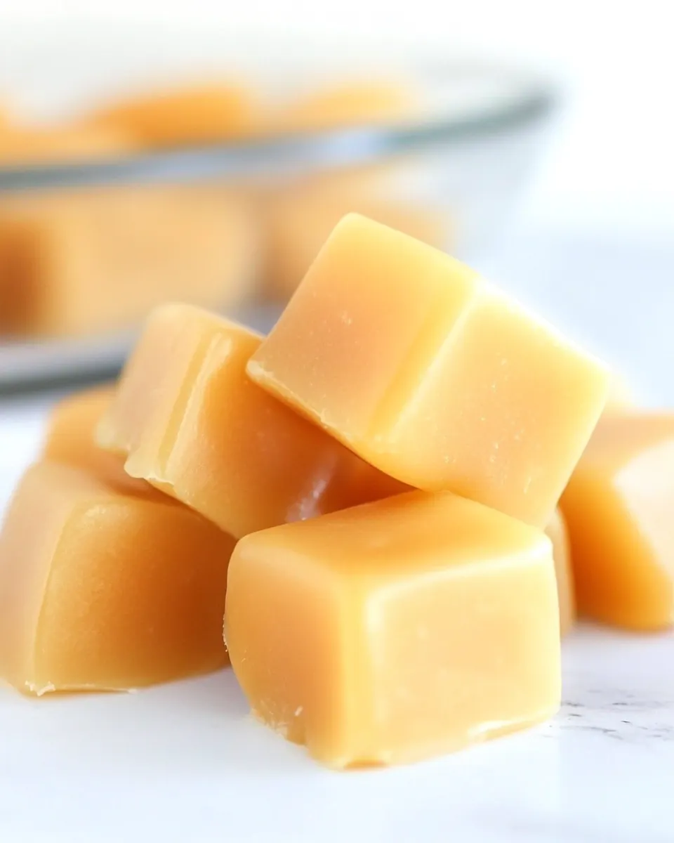 Easy Microwave Caramels