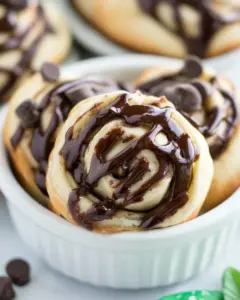 Easy Mint Chip Sweet Rolls