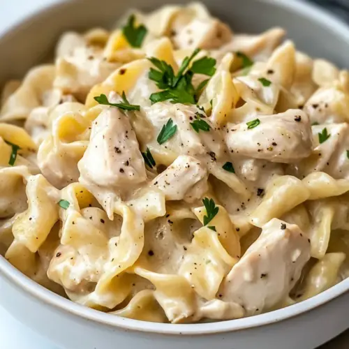 Easy One Pot Chicken and Noodles