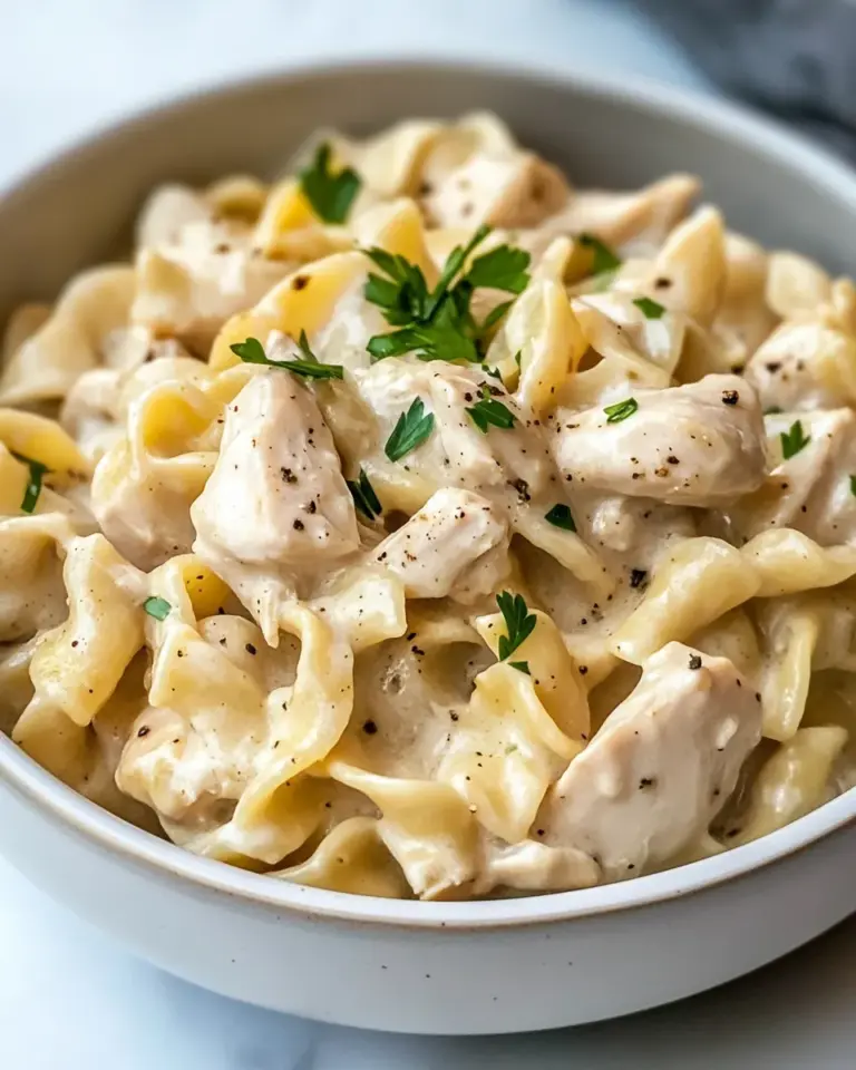 Easy One Pot Chicken and Noodles