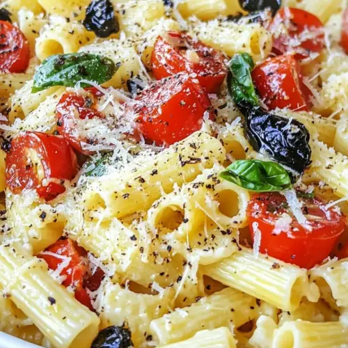 Easy Pasta Caprese