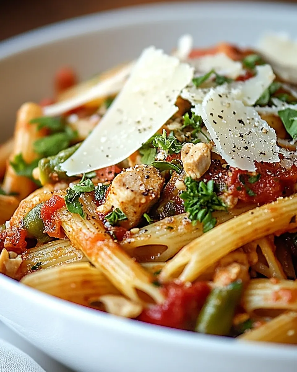 Easy Pasta Primavera For Two
