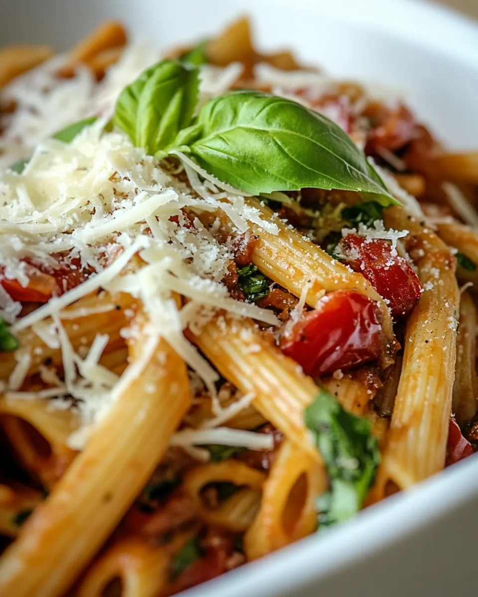 Easy Pasta Primavera For Two