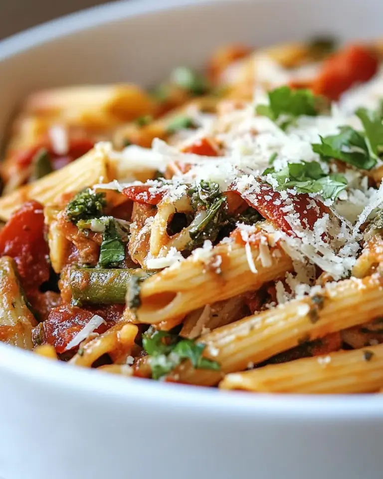 Easy Pasta Primavera For Two