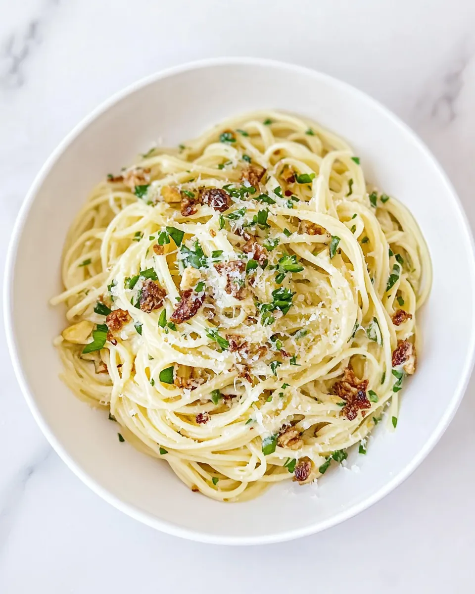 Easy Pasta with Yogurt Sauce