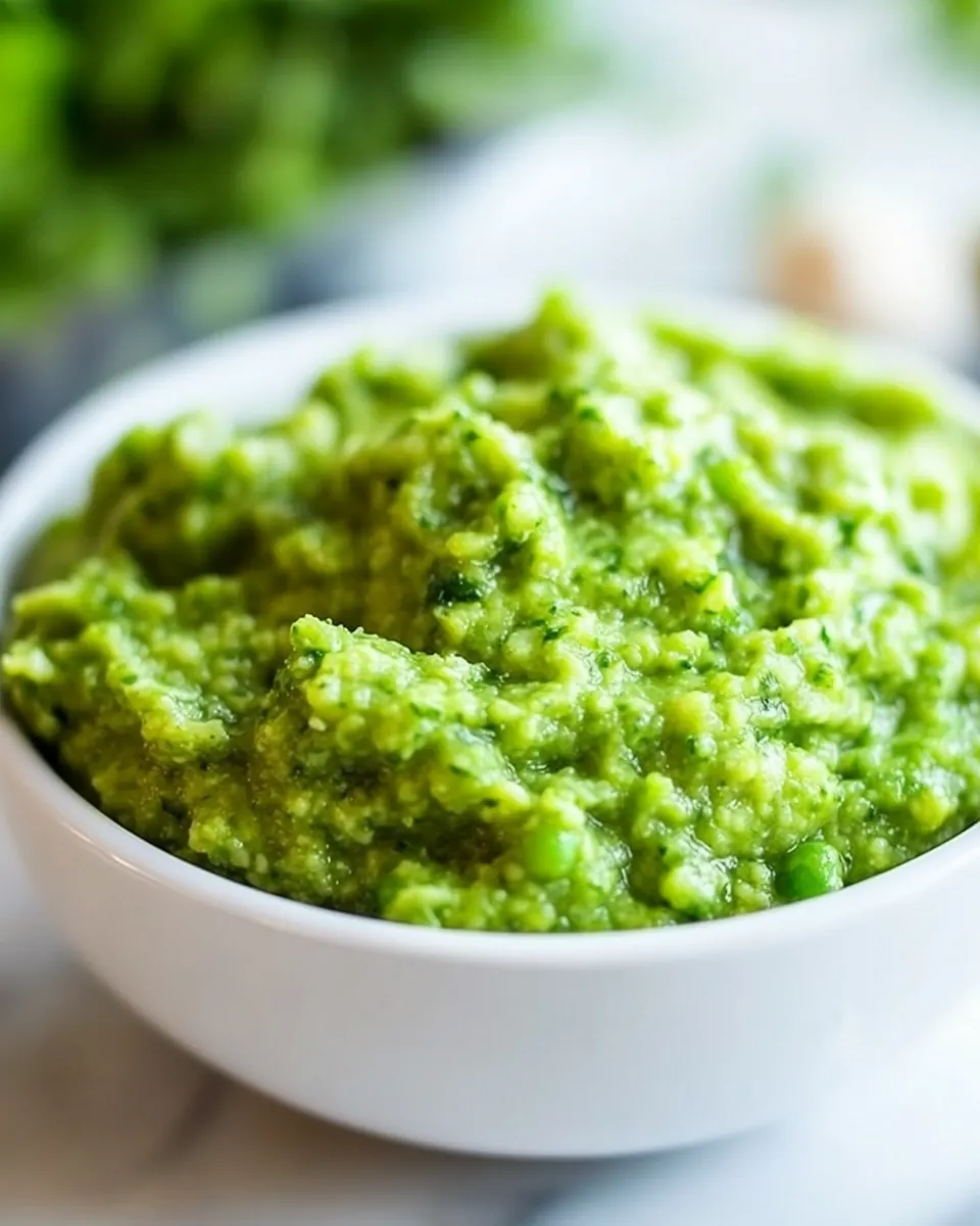 Easy Pea Pesto