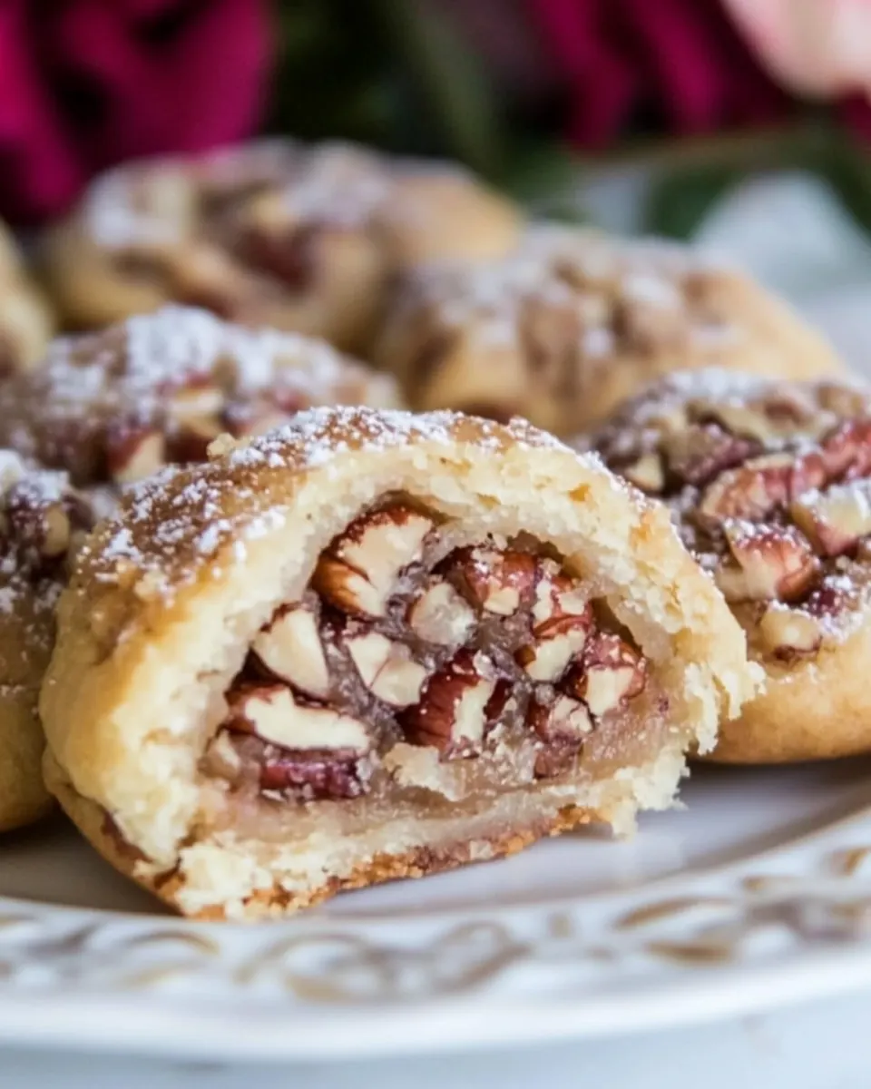 Easy Pecan Pie Crust Cookies