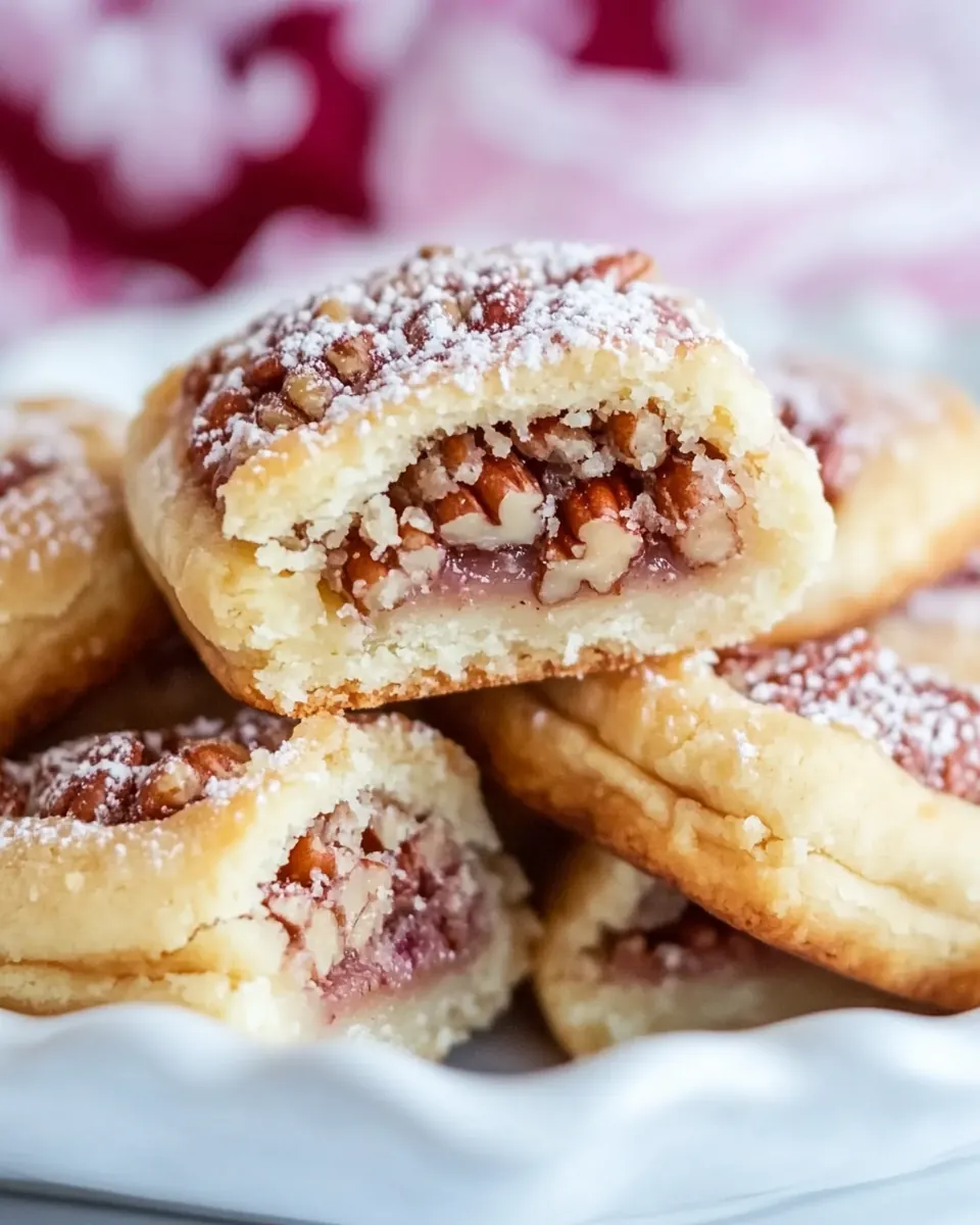 Easy Pecan Pie Crust Cookies