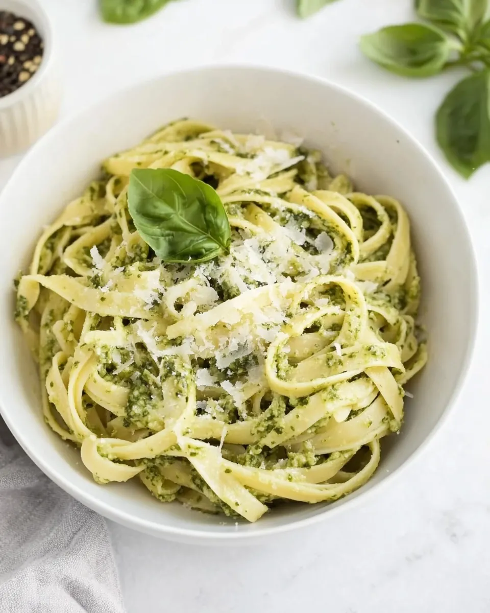 Easy Pesto Pasta